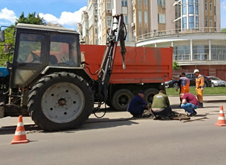 Ремонтные работы стали причиной ограничения движения на Плехановском спуске Ремонтные работы стали причиной ограничения движения на Плехановском спуске