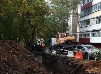 На улице Московской частично заменили изношенный водопровод 37-летней давности На улице Московской частично заменили изношенный водопровод 37-летней давности
