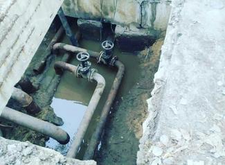 На улице Ладыгина заменили аварийный участок 59 – летнего водопровода