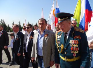 Шествие 9 мая - 2016 год